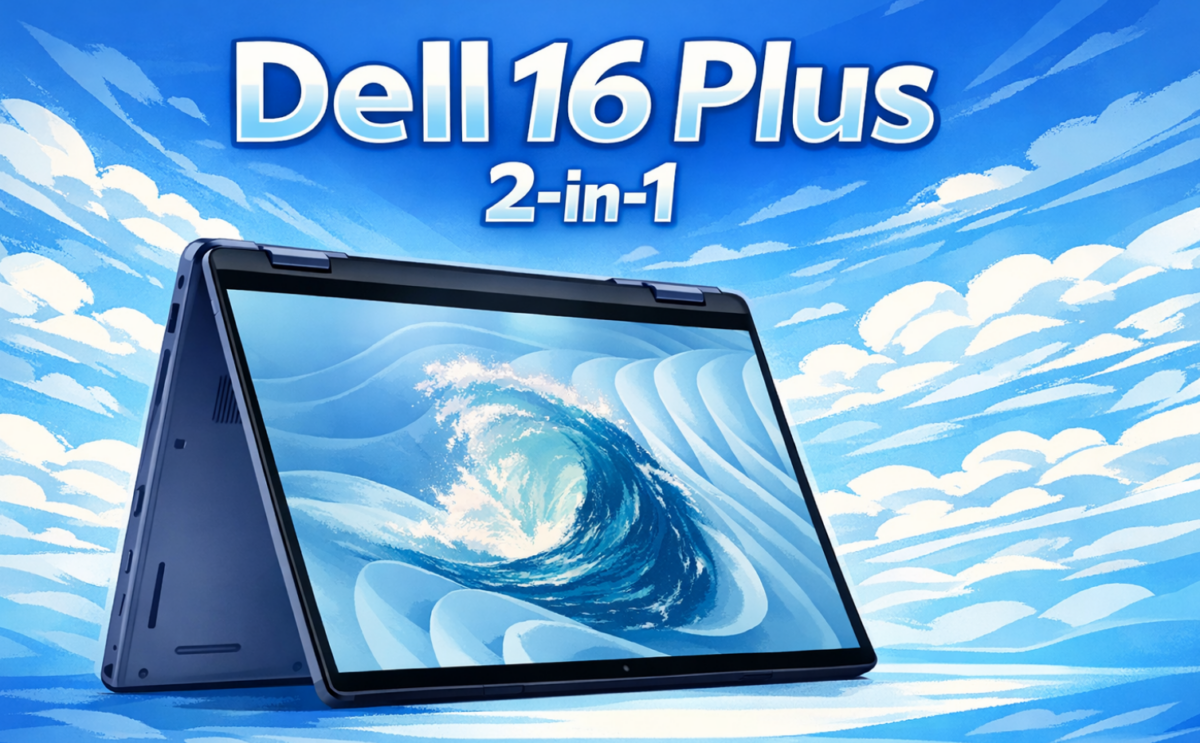Dell 16 Plus 2-in-1 ノートパソコン(DB06250)のアイキャッチ画像