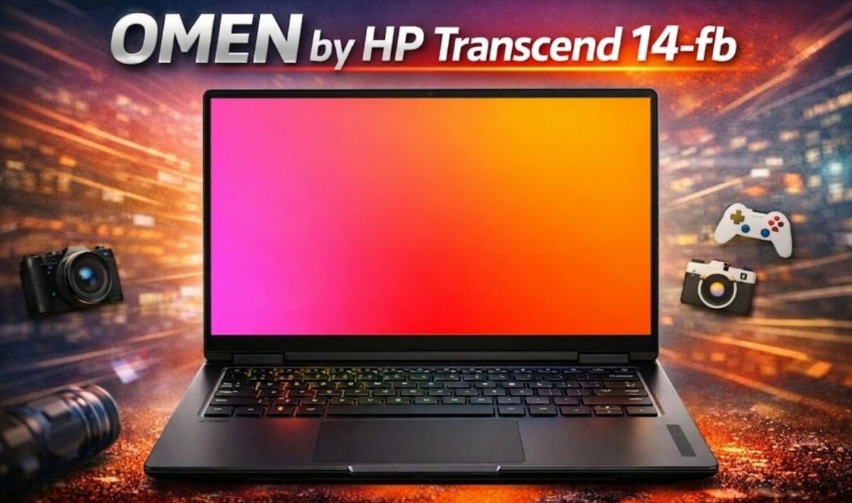 OMEN by HP Transcend 14の外観イメージ|14インチ2.8K OLED搭載の薄型ゲーミングノート